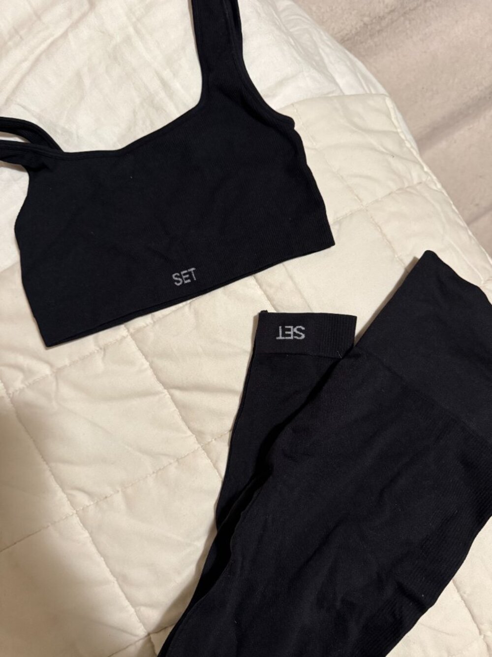 Set Active Onyx Sculpflex Set - Bra and Leggings